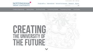 NTU Strategy - Creating the University of the Future - Nottingham Trent ...