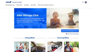 ANA's mileage program | ANA Mileage Club