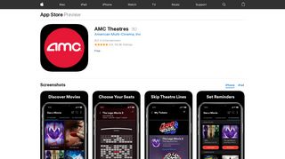 AMC Theatres on the App Store - iTunes - Apple