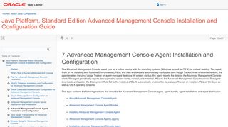 Advanced Management Console Agent Installation ... - Oracle Docs