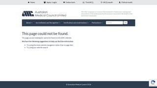 Australian Medical Council » Candidate Portal terms of use