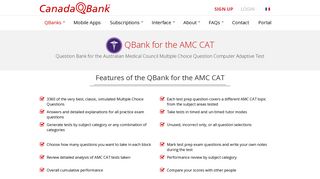 AMC CAT Question Preparation Practice Exam | CanadaQBank