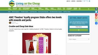 AMC Theatres' loyalty program Stubs offers two levels with rewards ...