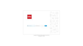 Infor Login Page