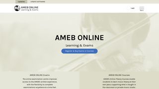 AMEB Online - Learning & Exams | Home