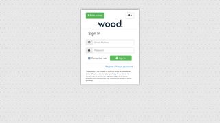 Log in - Wood Weather Information System
