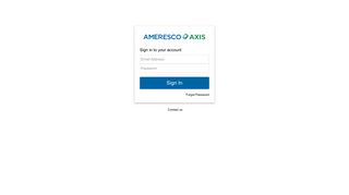 Axis Website Homepage
