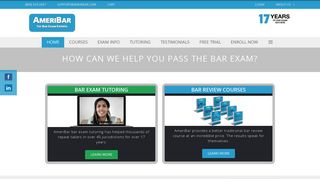 Bar Review Courses and Bar Exam Tutoring | AmeriBar Bar Review