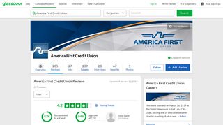America First Credit Union Reviews | Glassdoor