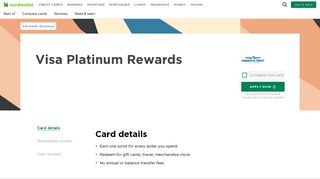 America First Federal Credit Union Visa Platinum Rewards Review ...