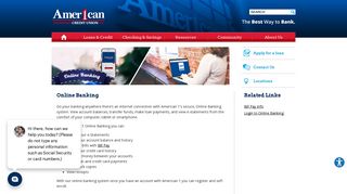 Online Banking - American 1 Credit Union