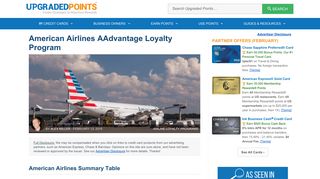 American Airlines AAdvantage Frequent Flyer Program Review [In ...