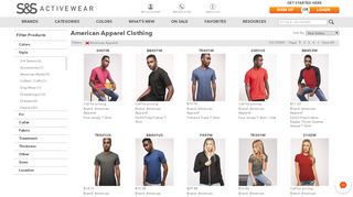 Bulk Wholesale American Apparel Clothing - S&S Activewear
