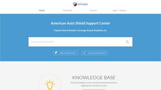 Support Center - American Auto Shield