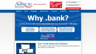American Bank & Trust of the Cumberlands: Welcome