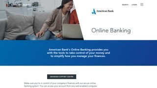 Online Banking › American Bank