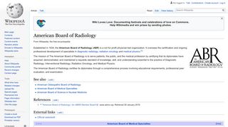 American Board of Radiology - Wikipedia