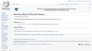American Board of Thoracic Surgery - Wikipedia