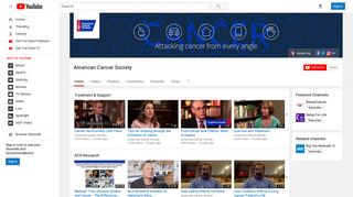 American Cancer Society - YouTube