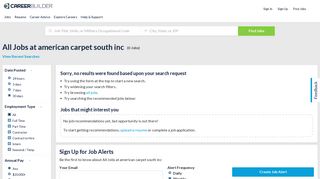 Work at American Carpet South, Inc. | CareerBuilder