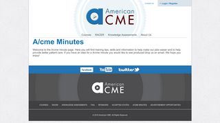 A/cme Minutes - American CME