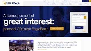 EagleBank: Business and Personal Banking in Washington, DC ...