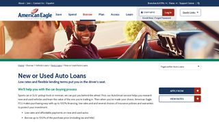 New or Used Auto Loans - American Eagle Financial Credit Union