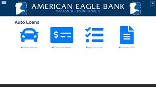 American Eagle Bank | Auto Loans