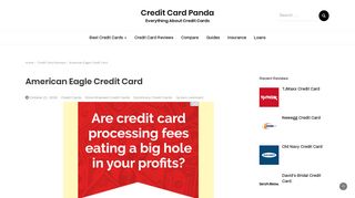 American Eagle Credit Card Review 2019 [Payment and Login ...