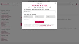 Email Signup | American Girl ®
