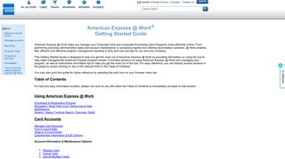 American Express Canada @ Work