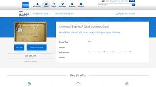 Gold Business Card | American Express Australia