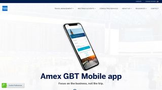 Business Travel App | American Express Global Business Travel
