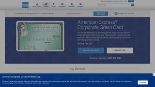 Corporate Green Card | American Express Business