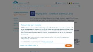 Flying Blue – American Express Cards - KLM.com