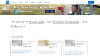 View All American Express Cards | Amex IN