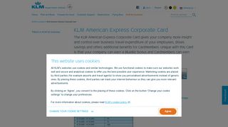 KLM American Express Corporate Card - KLM.com