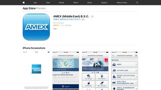 AMEX (Middle East) B.S.C. on the App Store - iTunes - Apple