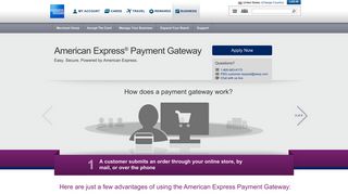 Payment Gateway | American Express®