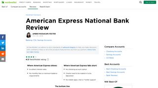 American Express National Bank Review - NerdWallet