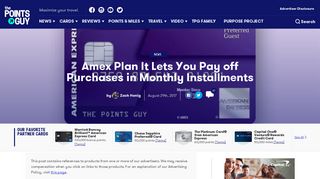 Amex Plan It Lets You Pay off Purchases in Installments - The Points Guy