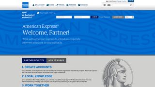 American Express: Partner Portal USA