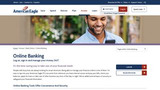 Online Banking - American Eagle Financial Credit Union