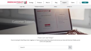 Customer Support | American Fidelity