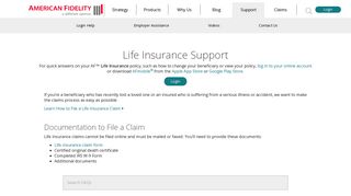 Life Insurance Support | American Fidelity