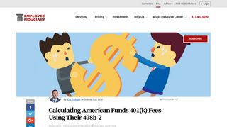Calculating American Funds 401(k) Fees Using Their 408b-2
