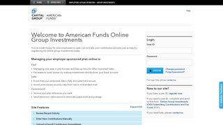 American Funds Group Investments