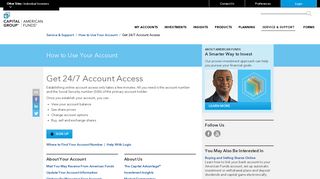 Get 24/7 Account Access | American Funds