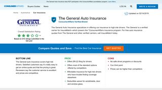Top 504 Reviews and Complaints about The General Auto Insurance