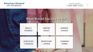 Life Insurance Policy Management | American General Term Life